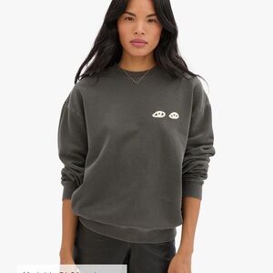 NWT! Clare V Dark Gray Sweatshirt